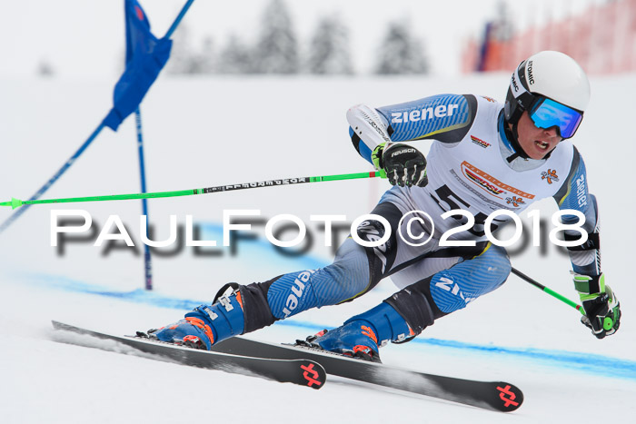 DSV Schülercup Finale Super-G, Dt. Schülermeisterschaft 01.03.2018