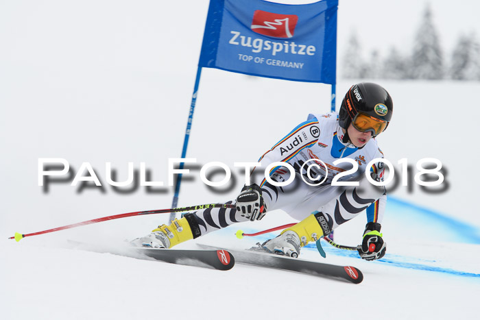 DSV Schülercup Finale Super-G, Dt. Schülermeisterschaft 01.03.2018