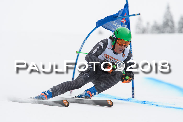 DSV Schülercup Finale Super-G, Dt. Schülermeisterschaft 01.03.2018