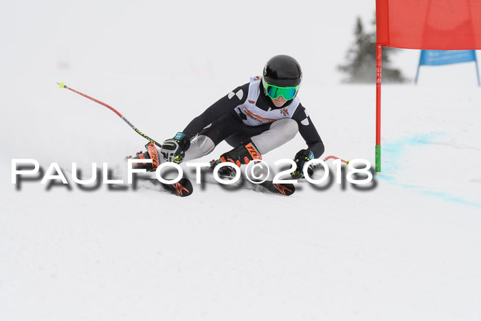 Dt. Schülercup U14 Finale, Riesenslalom, 03.03.2018