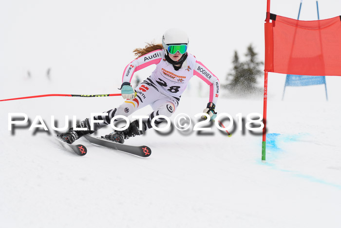 Dt. Schülercup U14 Finale, Riesenslalom, 03.03.2018