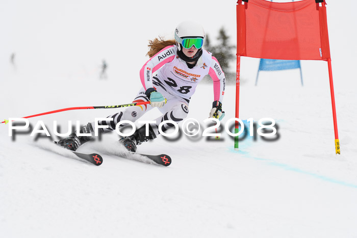 Dt. Schülercup U14 Finale, Riesenslalom, 03.03.2018