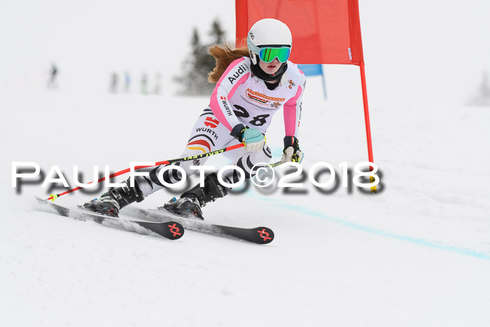 Dt. Schülercup U14 Finale, Riesenslalom, 03.03.2018