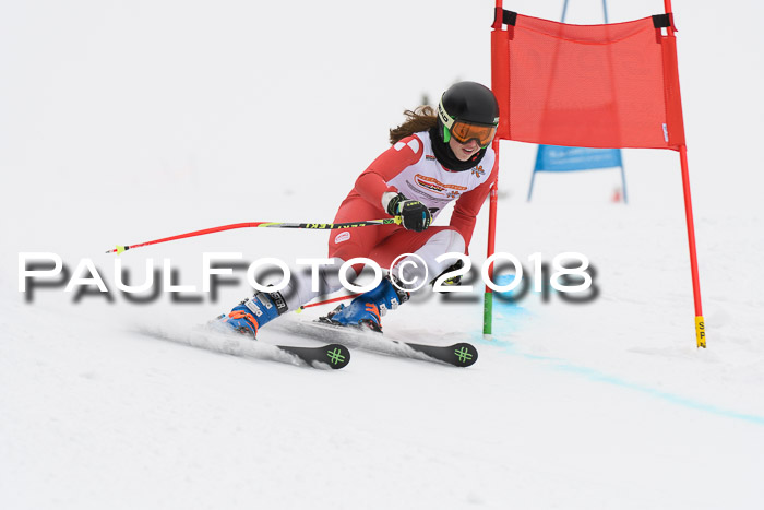 Dt. Schülercup U14 Finale, Riesenslalom, 03.03.2018