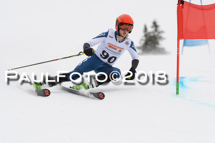 Dt. Schülercup U14 Finale, Riesenslalom, 03.03.2018