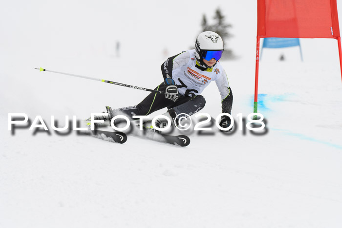 Dt. Schülercup U14 Finale, Riesenslalom, 03.03.2018