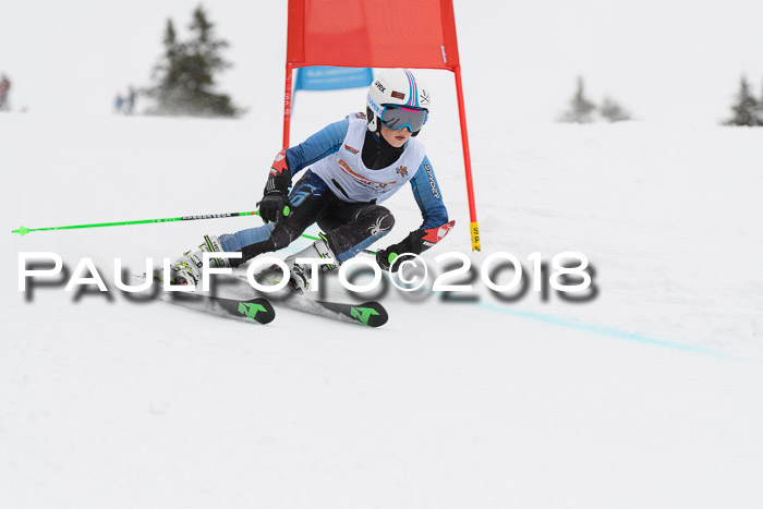 Dt. Schülercup U14 Finale, Riesenslalom, 03.03.2018