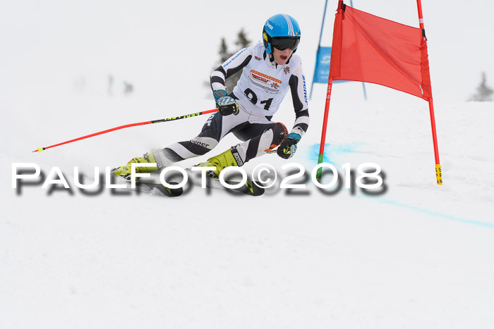 Dt. Schülercup U14 Finale, Riesenslalom, 03.03.2018