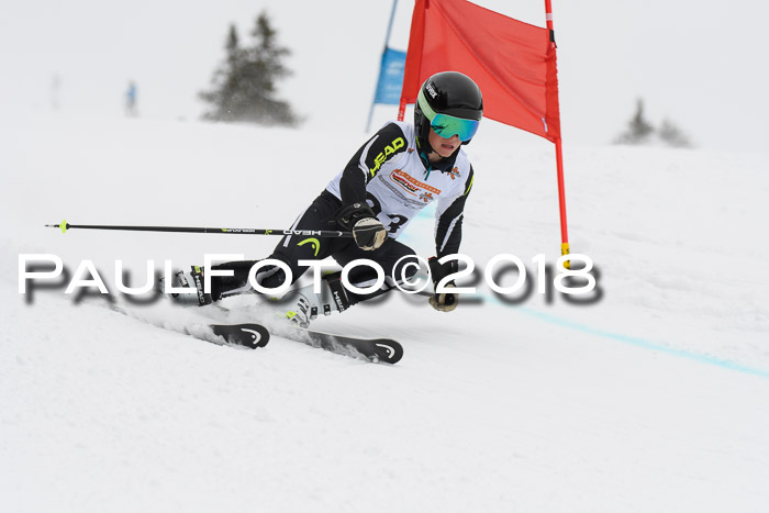 Dt. Schülercup U14 Finale, Riesenslalom, 03.03.2018