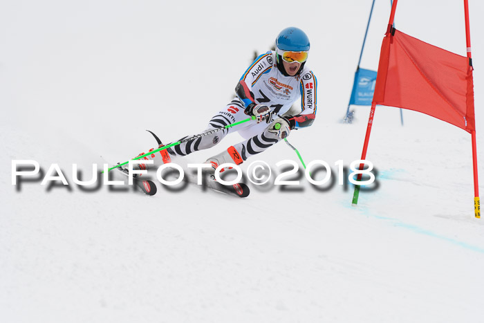 Dt. Schülercup U14 Finale, Riesenslalom, 03.03.2018