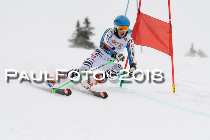 Dt. Schülercup U14 Finale, Riesenslalom, 03.03.2018