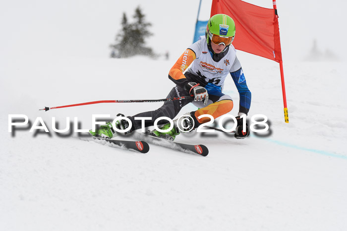 Dt. Schülercup U14 Finale, Riesenslalom, 03.03.2018