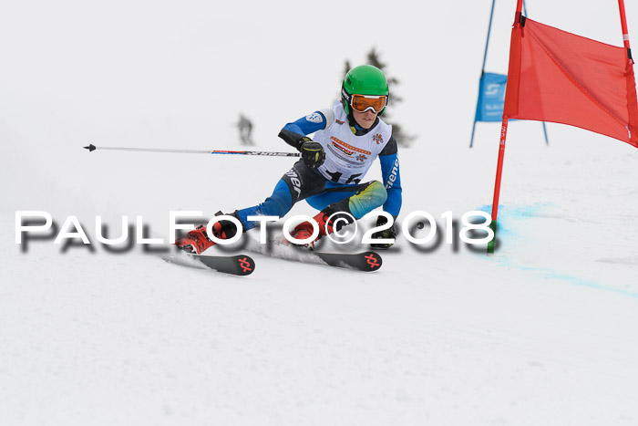 Dt. Schülercup U14 Finale, Riesenslalom, 03.03.2018