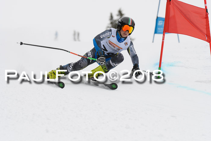 Dt. Schülercup U14 Finale, Riesenslalom, 03.03.2018