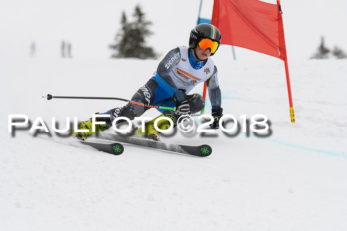 Dt. Schülercup U14 Finale, Riesenslalom, 03.03.2018