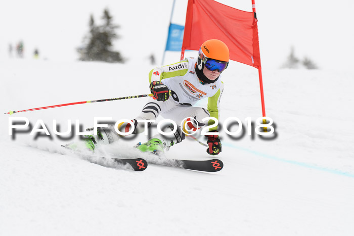 Dt. Schülercup U14 Finale, Riesenslalom, 03.03.2018