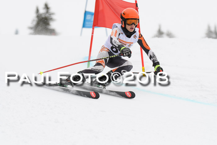 Dt. Schülercup U14 Finale, Riesenslalom, 03.03.2018