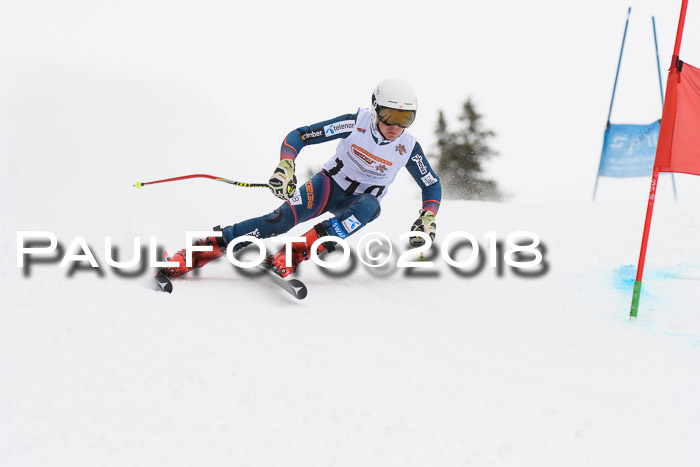 Dt. Schülercup U14 Finale, Riesenslalom, 03.03.2018