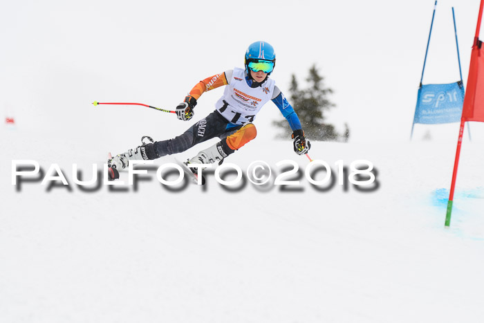 Dt. Schülercup U14 Finale, Riesenslalom, 03.03.2018