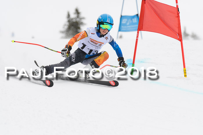 Dt. Schülercup U14 Finale, Riesenslalom, 03.03.2018