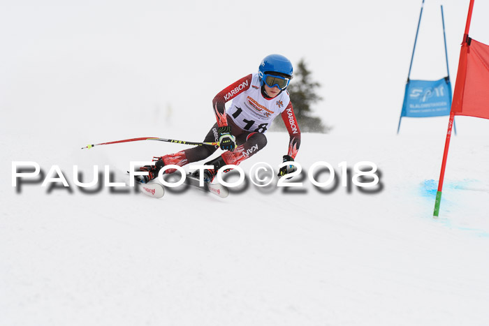 Dt. Schülercup U14 Finale, Riesenslalom, 03.03.2018