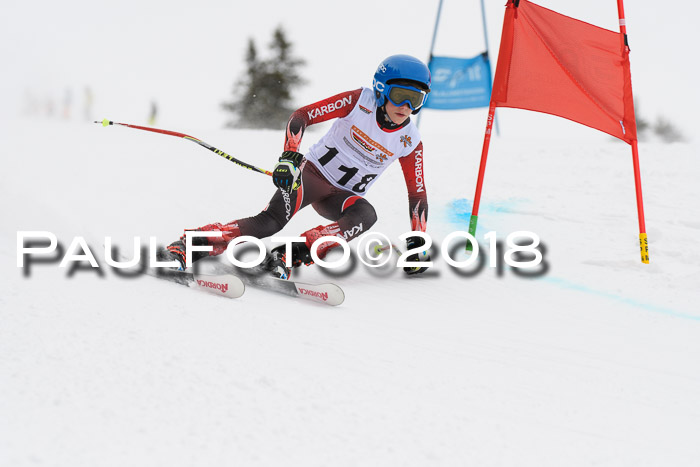 Dt. Schülercup U14 Finale, Riesenslalom, 03.03.2018