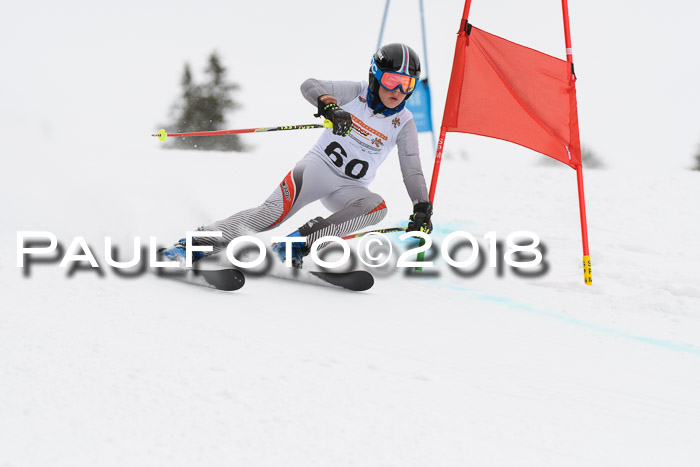 Dt. Schülercup U14 Finale, Riesenslalom, 03.03.2018