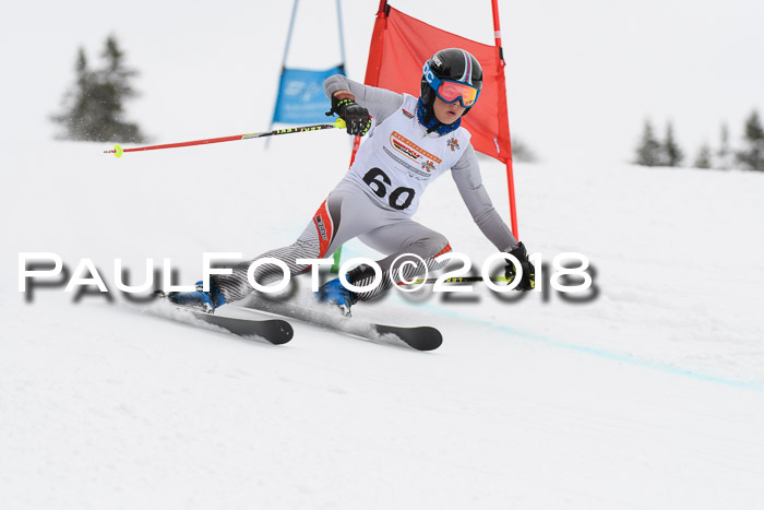 Dt. Schülercup U14 Finale, Riesenslalom, 03.03.2018