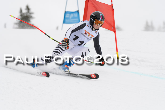 Dt. Schülercup U14 Finale, Riesenslalom, 03.03.2018