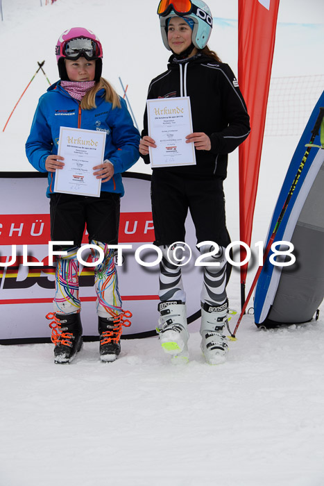 Dt. Schülercup U14 Finale, Riesenslalom, 03.03.2018