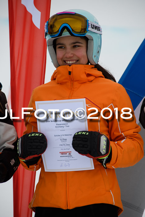 Dt. Schülercup U14 Finale, Riesenslalom, 03.03.2018