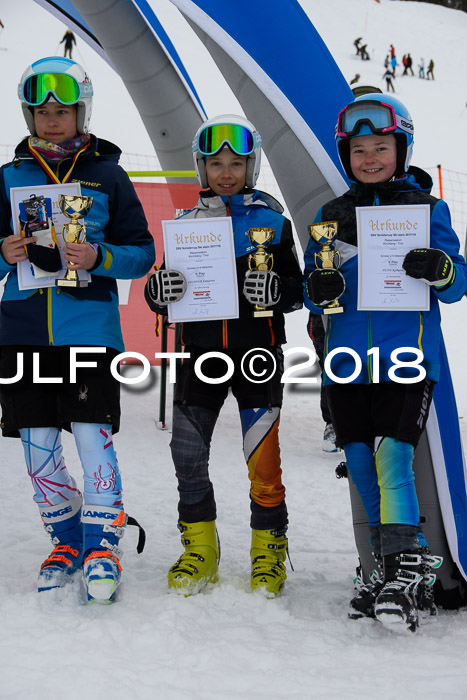 Dt. Schülercup U14 Finale, Riesenslalom, 03.03.2018