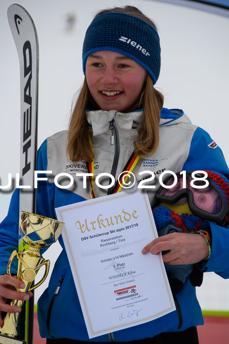 Dt. Schülercup U14 Finale, Riesenslalom, 03.03.2018