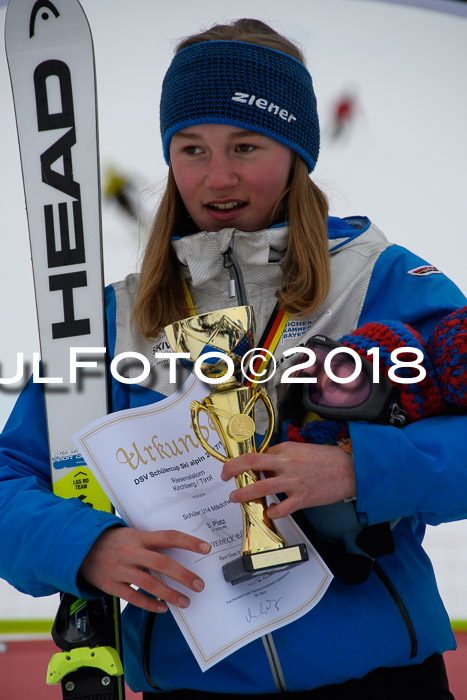 Dt. Schülercup U14 Finale, Riesenslalom, 03.03.2018