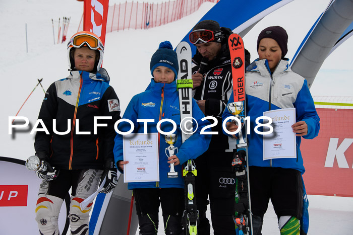 Dt. Schülercup U14 Finale, Riesenslalom, 03.03.2018