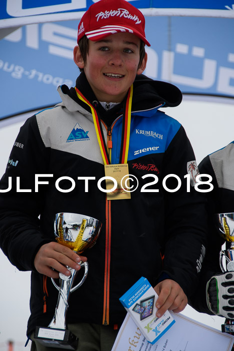 Dt. Schülercup U14 Finale, Riesenslalom, 03.03.2018