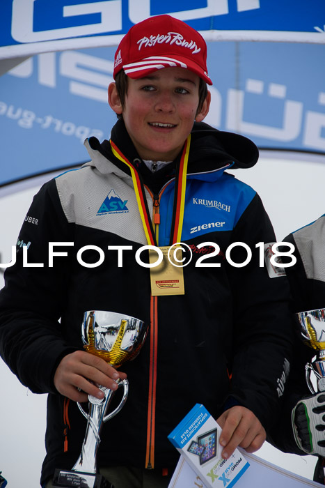 Dt. Schülercup U14 Finale, Riesenslalom, 03.03.2018