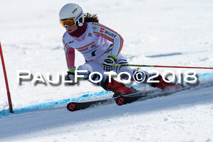 Dt. Schülercup U16 Finale, Riesenslalom, 03.03.2018