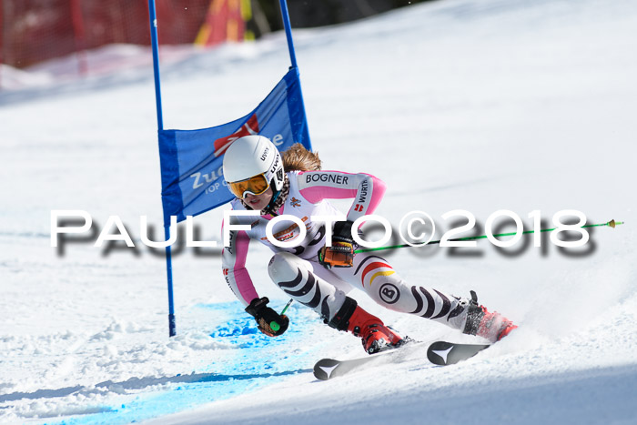 Dt. Schülercup U16 Finale, Riesenslalom, 03.03.2018