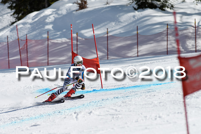 Dt. Schülercup U16 Finale, Riesenslalom, 03.03.2018