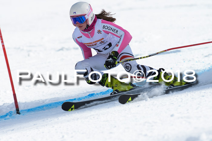 Dt. Schülercup U16 Finale, Riesenslalom, 03.03.2018