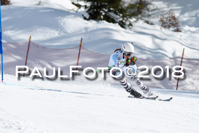 Dt. Schülercup U16 Finale, Riesenslalom, 03.03.2018