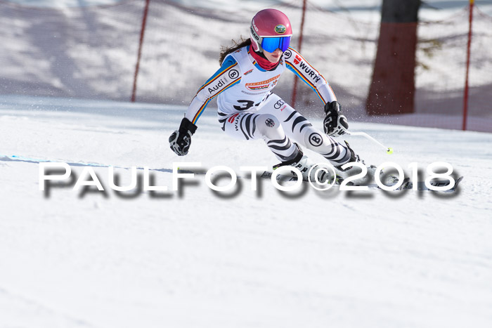 Dt. Schülercup U16 Finale, Riesenslalom, 03.03.2018