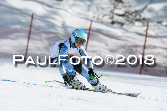 Dt. Schülercup U16 Finale, Riesenslalom, 03.03.2018