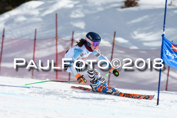 Dt. Schülercup U16 Finale, Riesenslalom, 03.03.2018