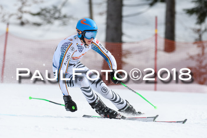 Dt. Schülercup U16 Finale, Riesenslalom, 03.03.2018