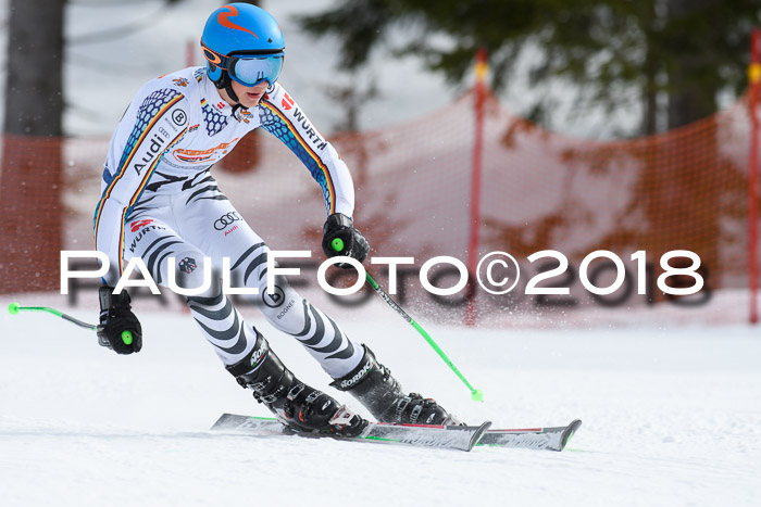 Dt. Schülercup U16 Finale, Riesenslalom, 03.03.2018