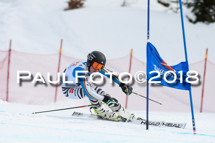 Dt. Schülercup U16 Finale, Riesenslalom, 03.03.2018