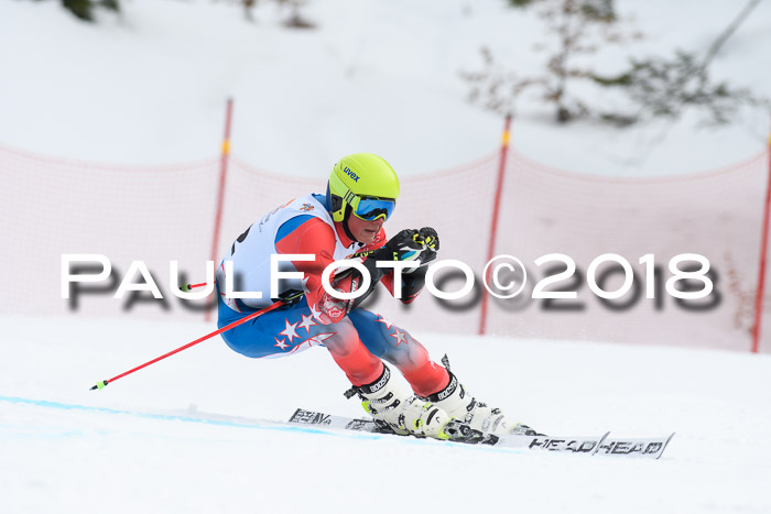 Dt. Schülercup U16 Finale, Riesenslalom, 03.03.2018