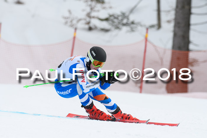 Dt. Schülercup U16 Finale, Riesenslalom, 03.03.2018